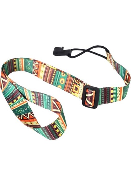 Ayarlanabilir Yumuşak Polyester Gitar Ukulele Gitar Akustik Bas Omuz Askısı Kemer Bandı Kanca Askısı (Yurt Dışından)