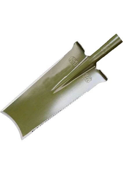 Çok Fonksiyonlu Kürek, Manganez Çelik Kürek, Delik Kazmak, Ağaç Kesmek ve Tuğla Kesmek Için Kullanılır, Üç Kenarlı (Yurt Dışından)