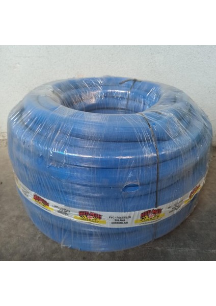 Mat Silikonlu Pvc 3/4" ( Inç) (Üç Çeyrek) Bahçe Hortumu Sulama Hortumu 100 Metre