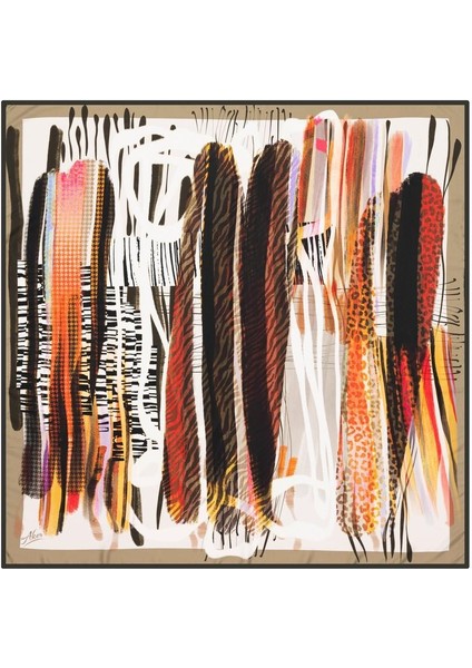 Polyester Tivil Eşarp 8358795-951