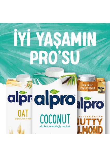 Hindistan Cevizi Sütü 2x1 L Vegan Laktozsuz Bitkisel Bazlı