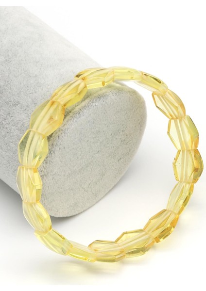 Damla Kehribar Bileklik