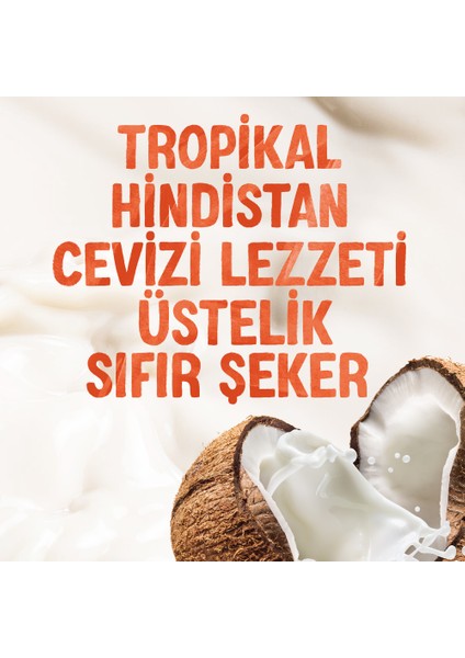 Şekersiz Hindistan Cevizi Sütü 2x1 L Vegan Laktozsuz Bitkisel Bazlı
