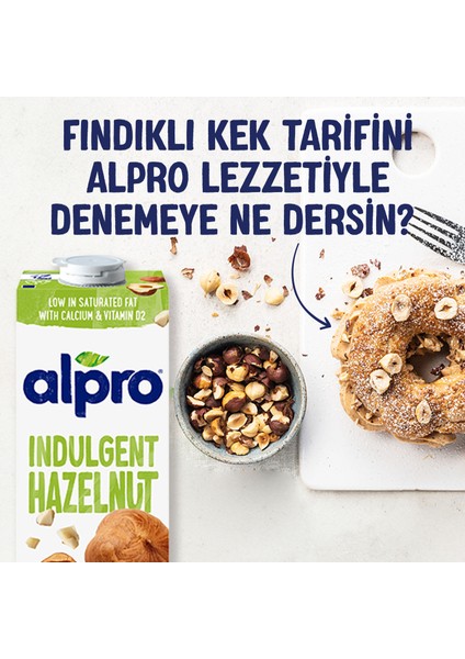 Fındıklı Süt 2x1 L Vegan Laktozsuz Bitkisel Bazlı