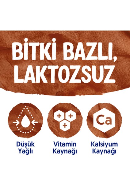 Çikolata Hindistan Cevizi Içeceği 2 x 1 lt Laktozsuz Bitkisel Vegan Süt