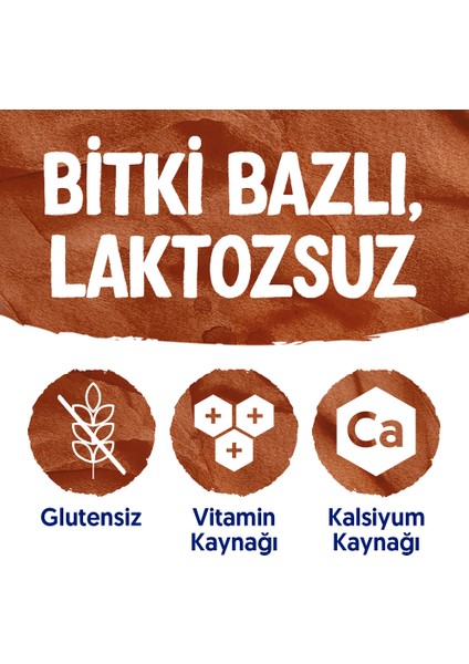 Bitter Çikolata Badem Içeceği 2 x 1 lt Laktozsuz Bitkisel Vegan Süt