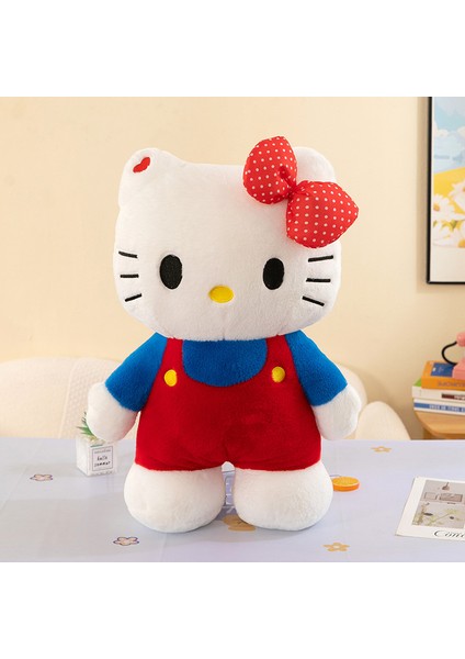Kt Kedi Bebek Sevimli Hello Kitty Peluş Oyuncak Yavru Kedi Bebek Ayakta Versiyonu Kedi Bez Bebek Kız 60CM (Yurt Dışından)