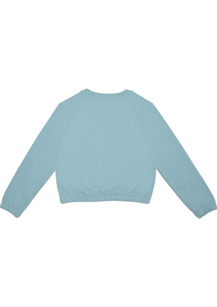 Kız Çocuk Sweatshirt - Turkuaz fiyatları