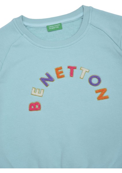 Kız Çocuk Sweatshirt - Turkuaz modelleri