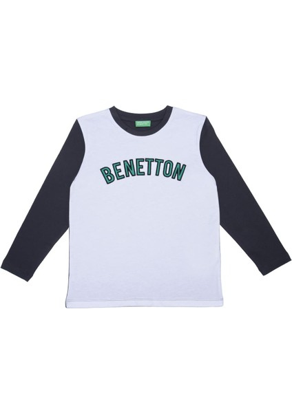 Erkek Çocuk T-Shirt - Ekru