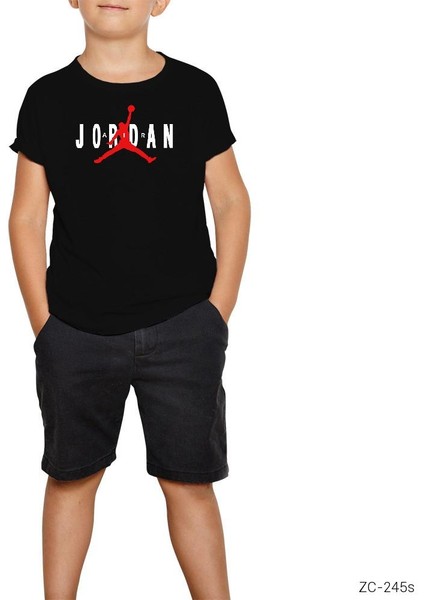 Air Jordan Classic Siyah Çocuk T-Shirt