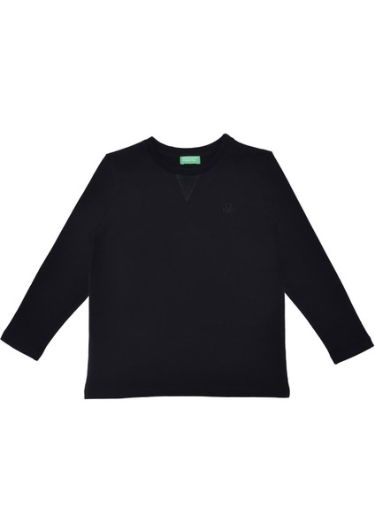 Kız Çocuk T-Shirt - Siyah