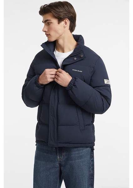 Erkek Regular Şişme Mont - Lacivert fiyatları