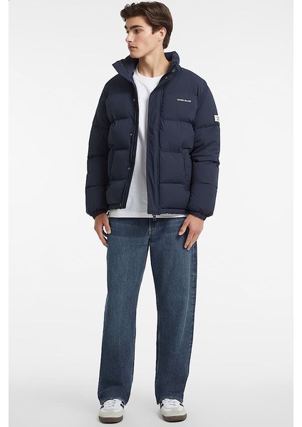 Erkek Regular Şişme Mont - Lacivert indirimleri