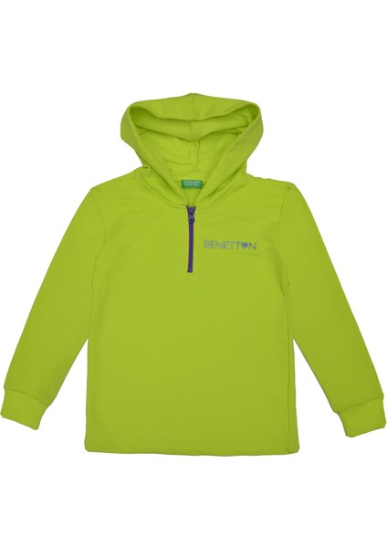 Kız Çocuk Sweatshirt - Yeşil