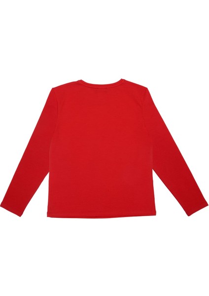 Kız Çocuk T-Shirt - Kırmızı fiyatları