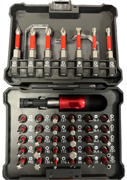 NCSETH038 S2 Bits Set 1/4" 38 Parça