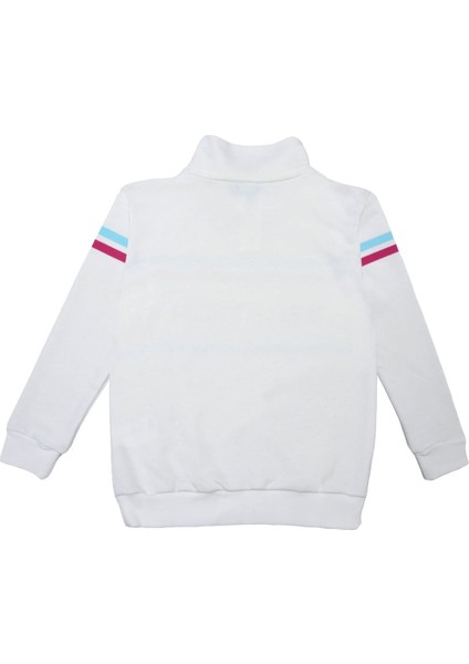 Kız Çocuk Sweatshirt - Ekru