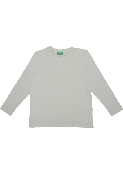 Erkek Çocuk T-Shirt - Ekru