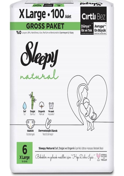 Sleepy Bez Natural Gross Xl 100 Lü