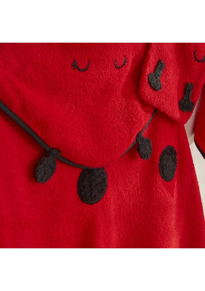 Bebek Little Ladybug Havlu Kundak Kese Set