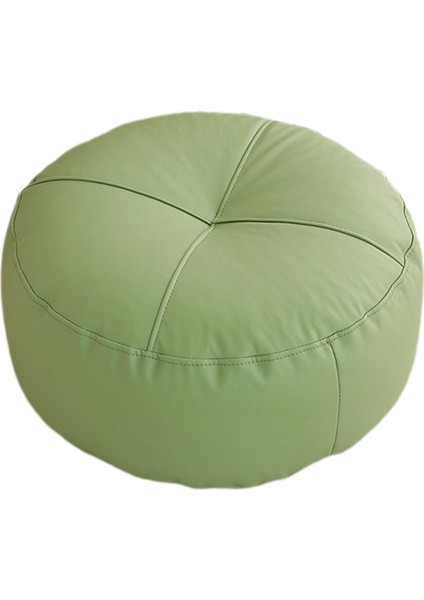 Minderi Sandalye Minderi Şak Futon Dekoratif Modern Kalınlaştırılmış Puf Oturma Minderi Açık Yeşil (Yurt Dışından)