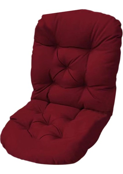 Yüksek Sırtlı Sandalye Minderi Sandalye Matı Yedek Koltuk Minderi Sırtlıklı Kırmızı (Yurt Dışından) fiyatları