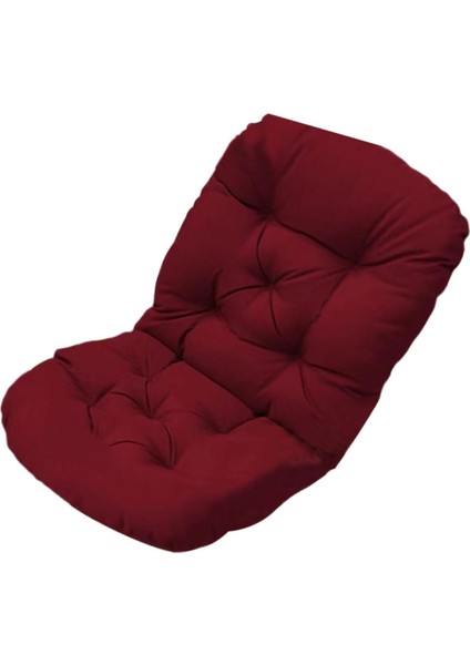 Yüksek Sırtlı Sandalye Minderi Sandalye Matı Yedek Koltuk Minderi Sırtlıklı Kırmızı (Yurt Dışından) modelleri