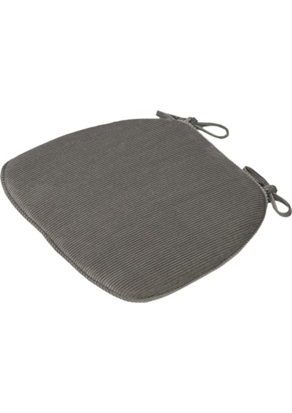 Kadife Sandalye Minderi Puf Sandalye Minderi Oturma Odası Ev Gri (Yurt Dışından) fiyatları