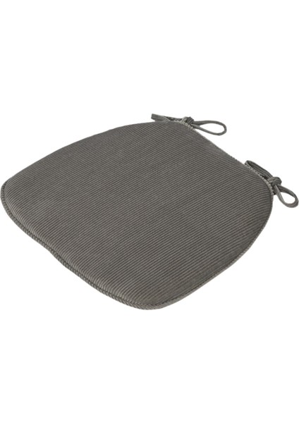 Kadife Sandalye Minderi Puf Sandalye Minderi Oturma Odası Ev Gri (Yurt Dışından) fırsatları