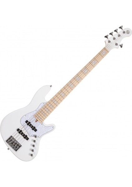 NJS5WHT 5 Telli Bas Gitar