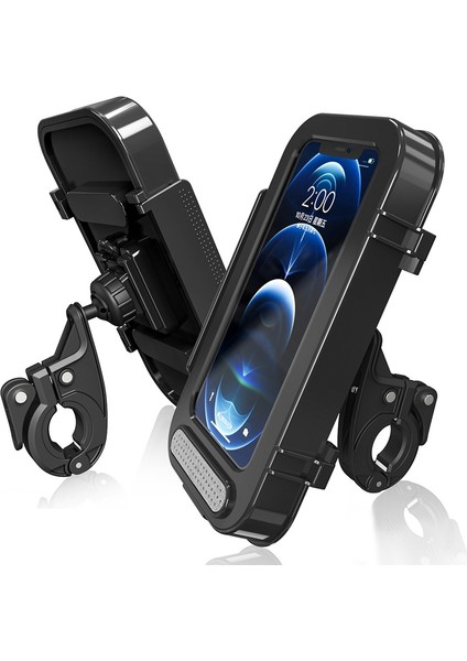 Bisiklet Telefon Tutucu Su Geçirmez Telefon Tutucu (Yurt Dışından)
