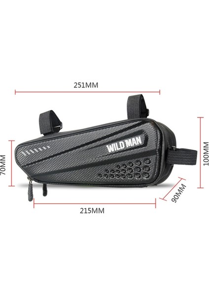 Wıld Man 1.2l Sert Bisiklet Çantaları Yağmur Geçirmez Üçgen Çanta (Yurt Dışından) fiyatları
