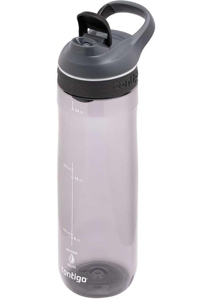 Cortland Tren Tek El Bas Iç Kapaklı Su Matarası 720ML 2191388 - Füme modelleri