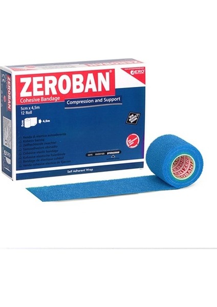 Zeroban 5 cm x 4,5 M Lıme Blue