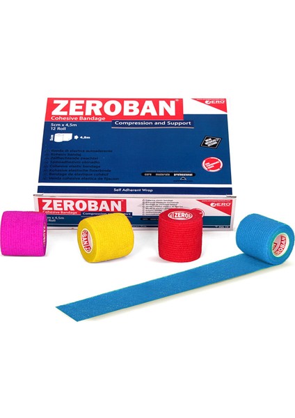 Zeroban 5 cm x 4,5 M Lıme Blue
