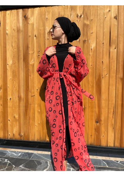 Tesettür Pareo Kaftan Plaj Giyim