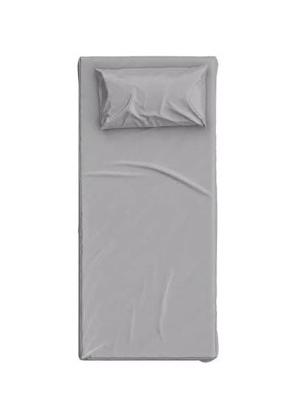Tek Kişilik Pamuk Ranforce Lastikli Çarşaf + 1 Adet Yastık Kılıfı 100 x 200