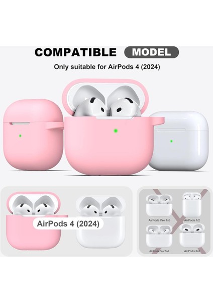 Apple Airpods 4. Nesil Standart Yumuşak Silikon Kılıf