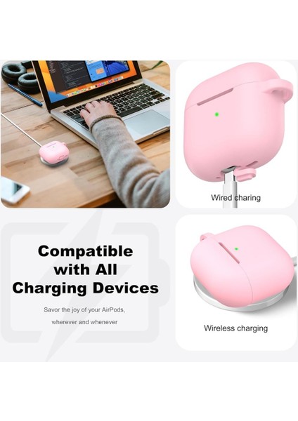 Apple Airpods 4. Nesil Standart Yumuşak Silikon Kılıf