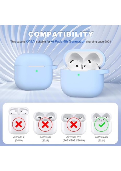 Apple Airpods 4. Nesil Standart Yumuşak Silikon Kılıf fiyatları