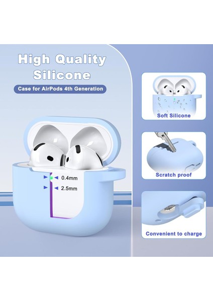 Apple Airpods 4. Nesil Standart Yumuşak Silikon Kılıf indirimleri