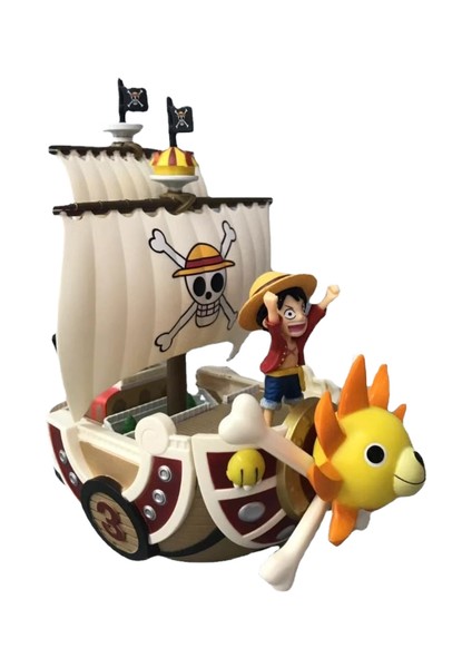 One Piece Deniz Kıyısı Şapka Korsan Grubu Wanli Sunshine Sun 21CM Model Anime Karakter Çocuk Oyuncak Noel Hediyesi | Aksiyon Figürleri (Yurt Dışından)