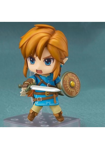 Anime Figürleri Zelda Link Sevimli Oyuncaklar Vahşi Pvc Heykeli Eylem Modeli Zelda Koleksiyonu 10CM | Aksiyon Figürleri (Yurt Dışından)