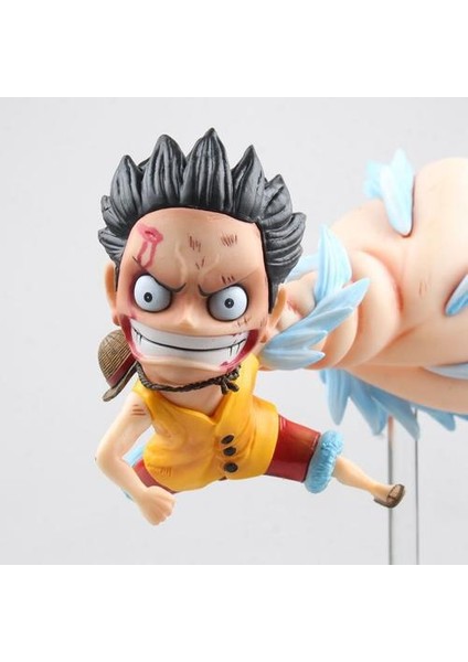 Bandai 18CM Pop Büyük El Luffy Hip Hat Korsanları Kutulu Şekil | Aksiyon Figürleri (Yurt Dışından)