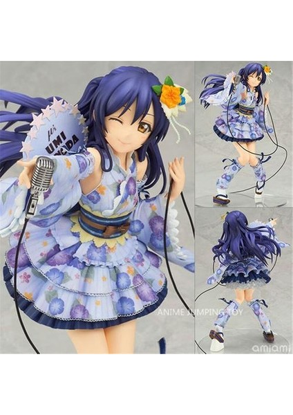 21CM Love Live!okul Idol Proje Figürü Sonoda Umi Kimono Yukata El Yapımı Japonya Anime Dekorasyonu Pvc Karikatür Aksiyon Oyuncak | Aksiyon Figürleri (Yurt Dışından)