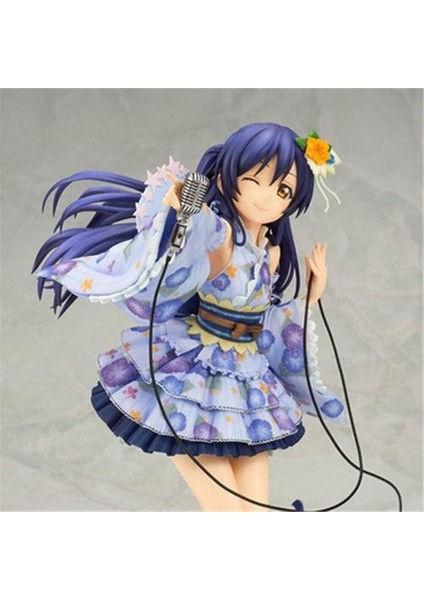 21CM Love Live!okul Idol Proje Figürü Sonoda Umi Kimono Yukata El Yapımı Japonya Anime Dekorasyonu Pvc Karikatür Aksiyon Oyuncak | Aksiyon Figürleri (Yurt Dışından)