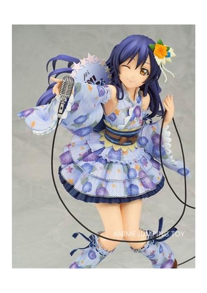 21CM Love Live!okul Idol Proje Figürü Sonoda Umi Kimono Yukata El Yapımı Japonya Anime Dekorasyonu Pvc Karikatür Aksiyon Oyuncak | Aksiyon Figürleri (Yurt Dışından)