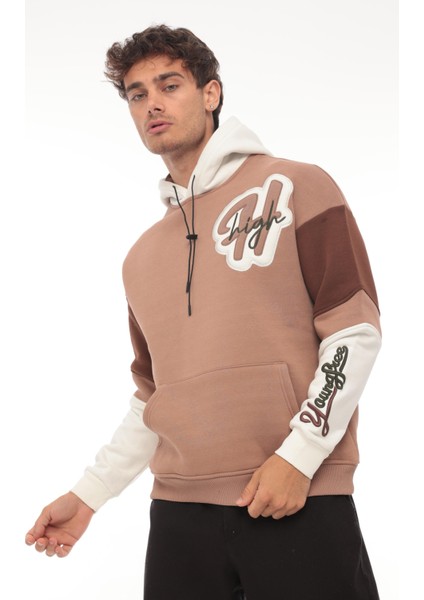 High Nakışlı Sweatshirt OVERSİZE-2315