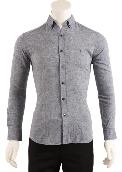 Slim Fit Erkek Gömlek